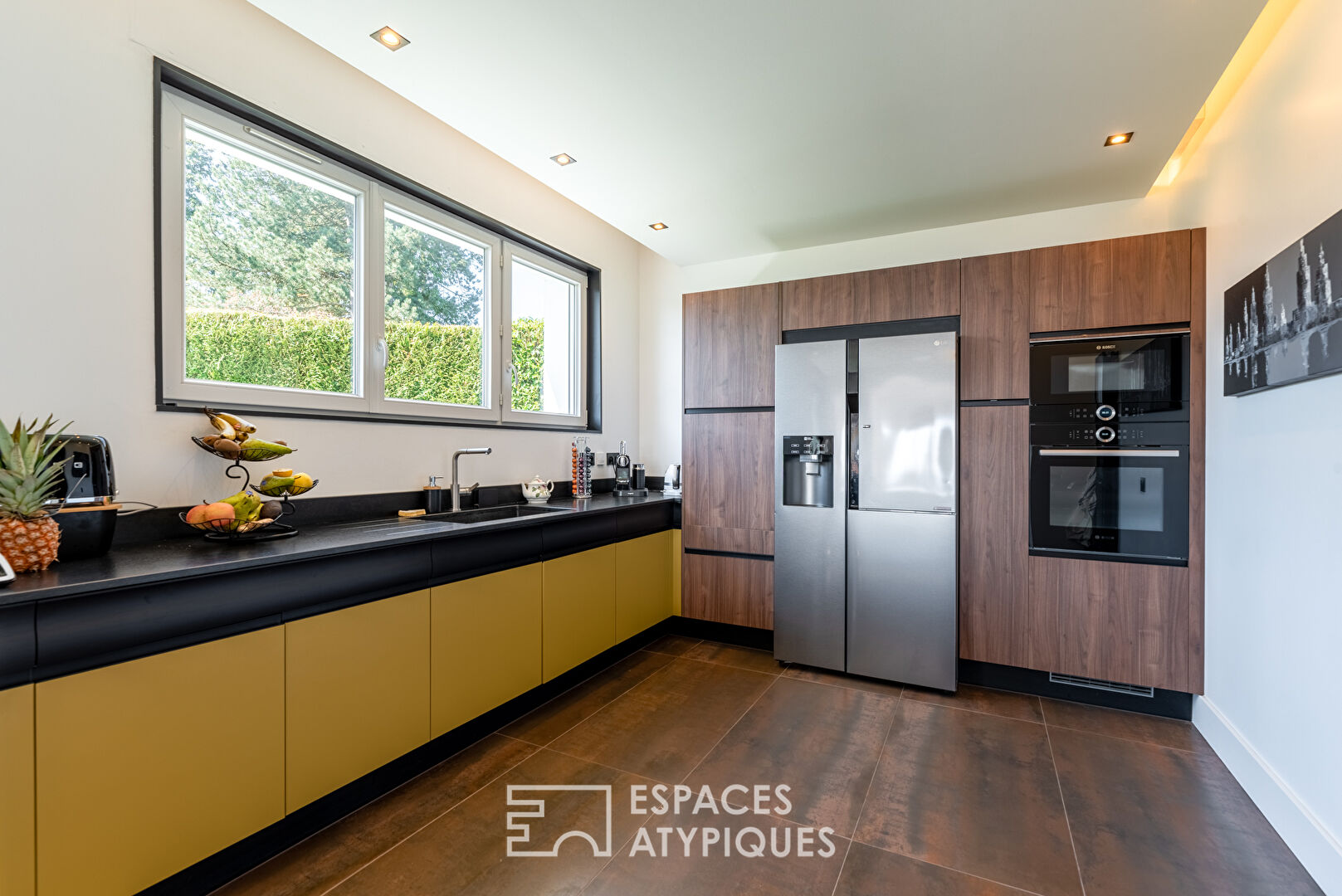 Maison d’architecte des années 70 avec vue panoramique sur Rouen
