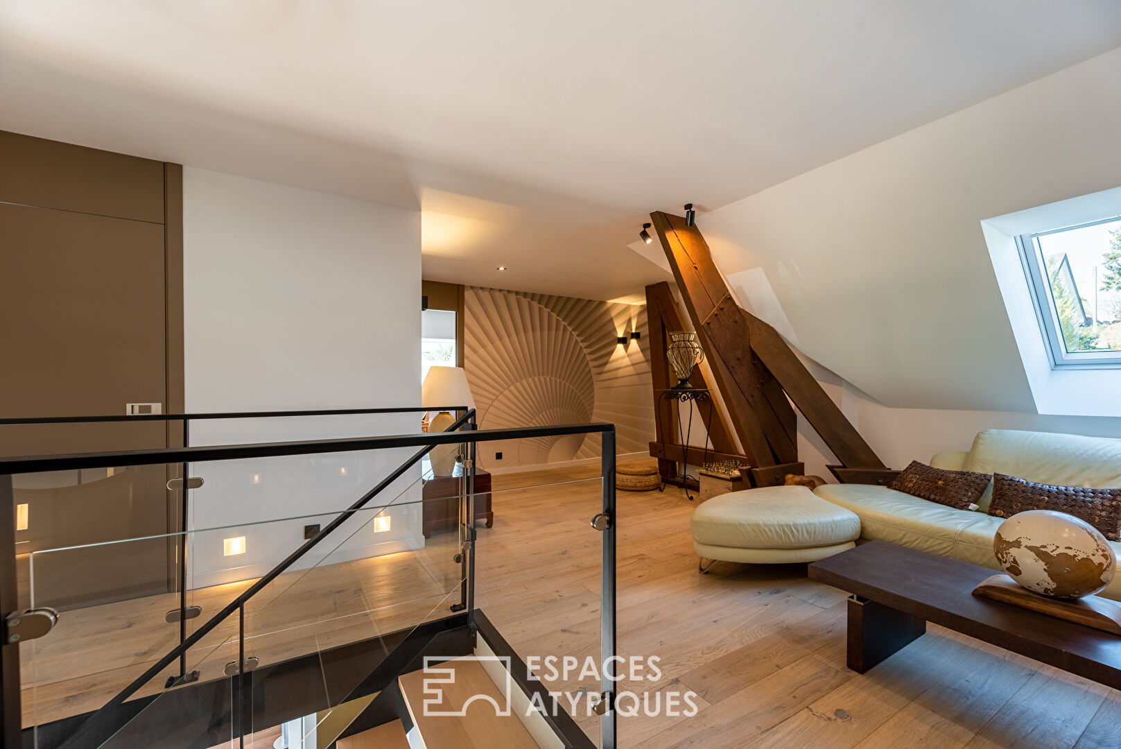 Maison d’architecte des années 70 avec vue panoramique sur Rouen