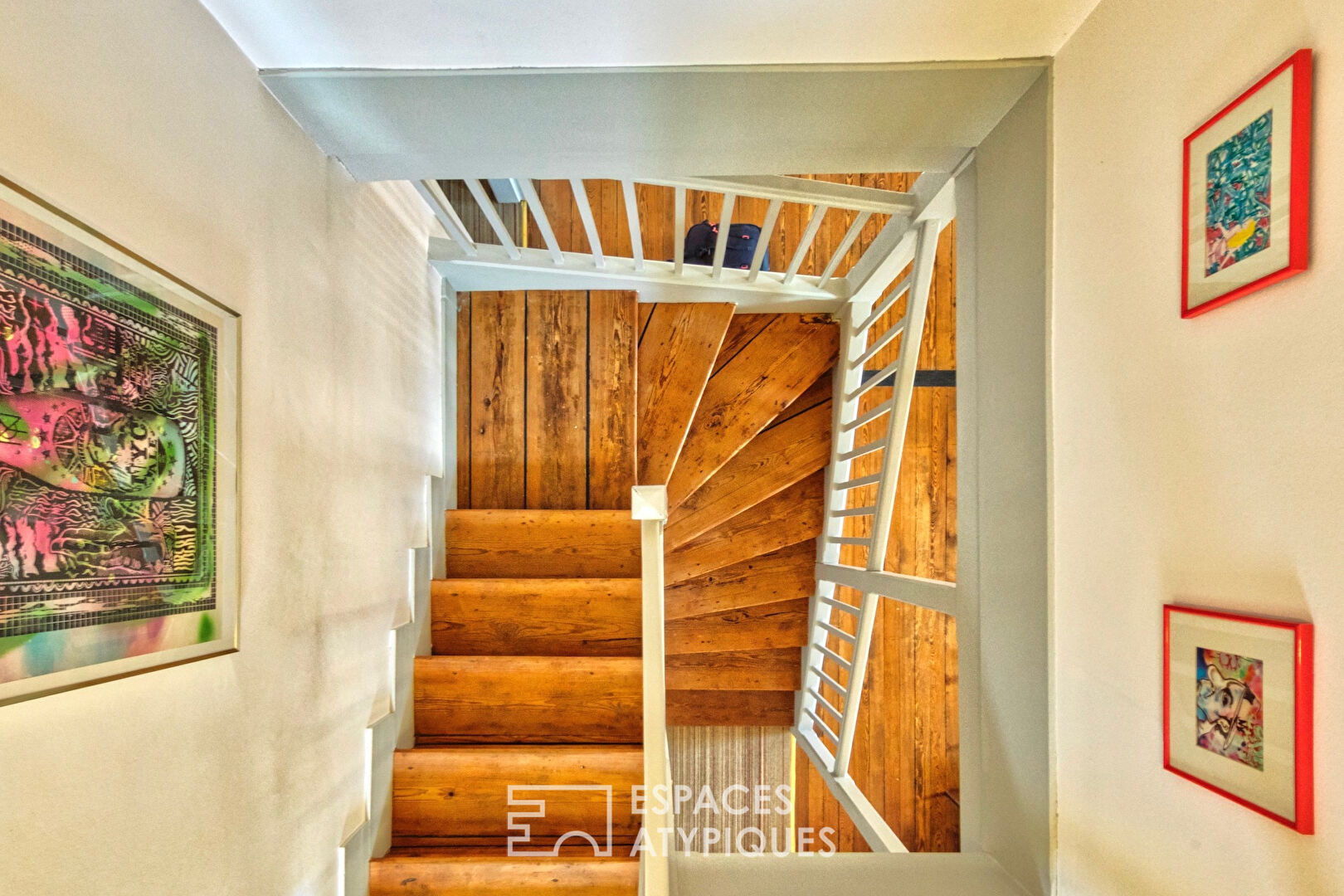 Duplex avec vue mer à deux pas de la plage dans une ancienne maison de maître