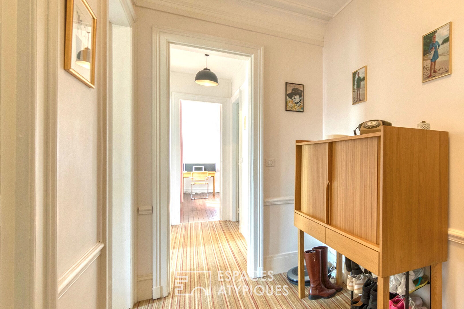 Duplex avec vue mer à deux pas de la plage dans une ancienne maison de maître