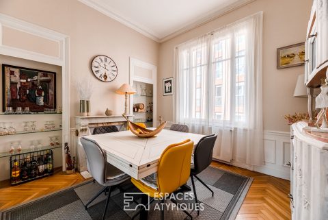 Maison bourgeoise avec dépendance et jardin