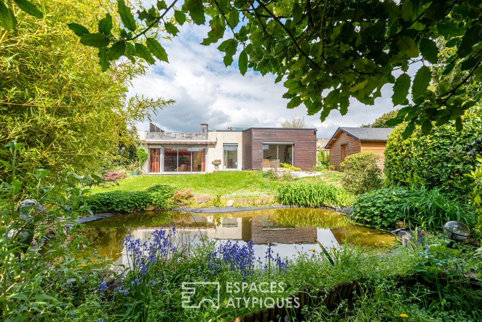 Rare maison de plain-pied avec jardin et parking - Rouen Jouvenet