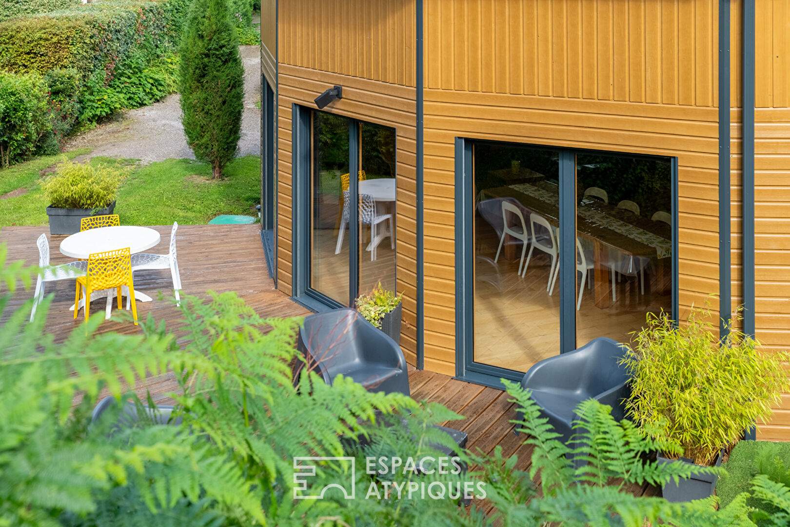 Maison polygonale en bois et sa conception bioclimatique