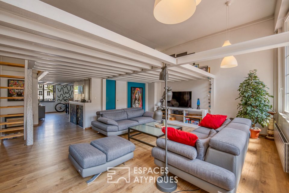 Appartement esprit Loft en hyper centre-ville