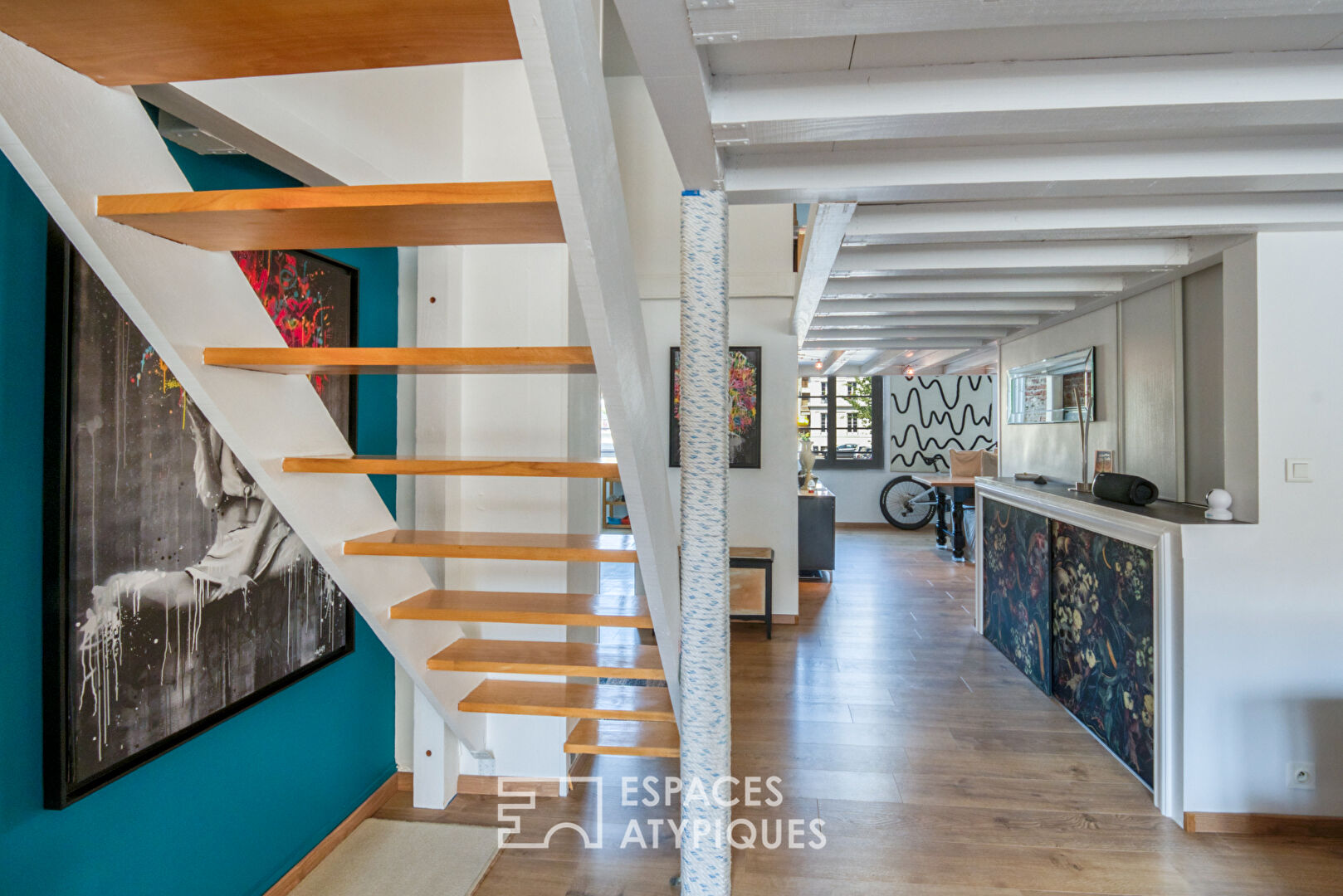 Appartement esprit Loft en hyper centre-ville