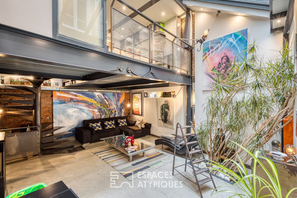 Loft aux perspectives uniques en hypercentre avec terrasse