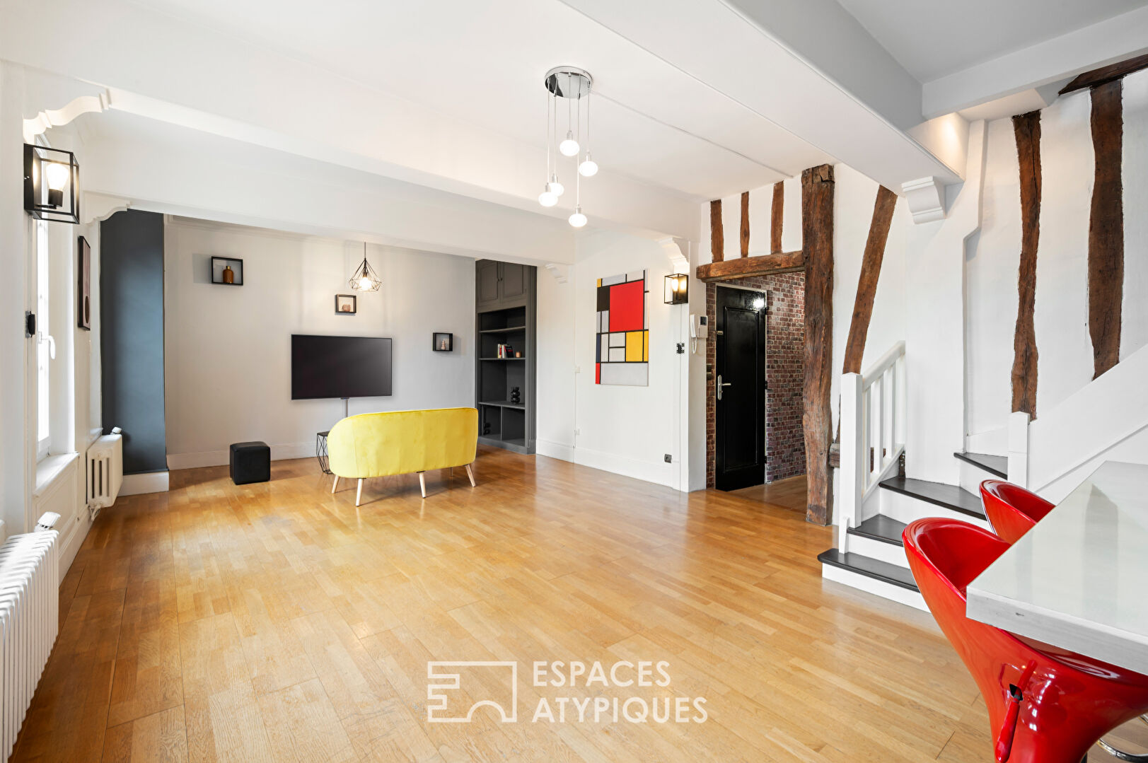 Duplex entre modernité et charme ancien quartier Vieux-Marché