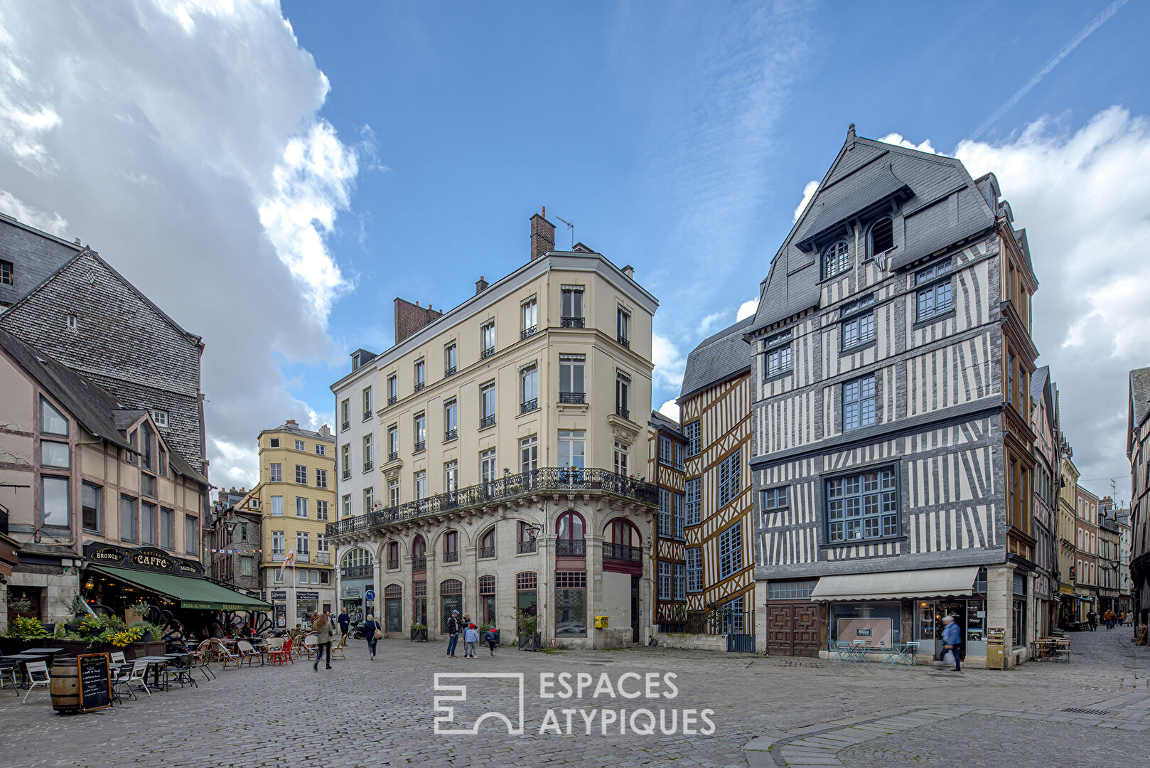 Haussmannien avec vue, quartier des antiquaires