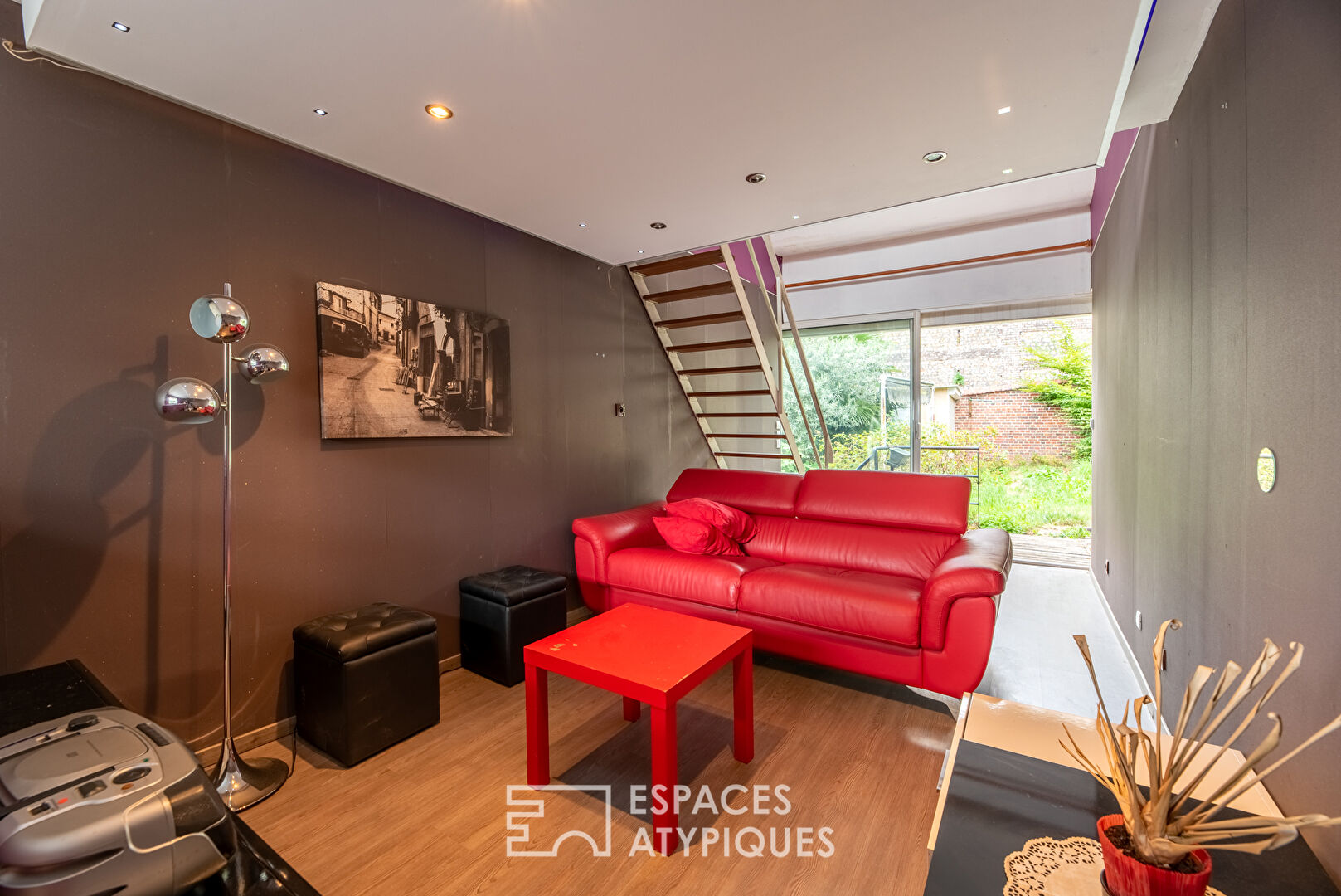 Appartement en duplex avec jardin privatif