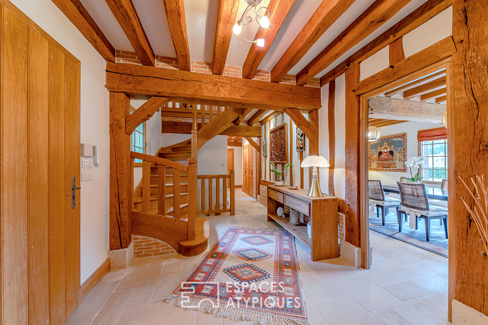 Maison d’architecte en ossature bois au charme de l’ancien