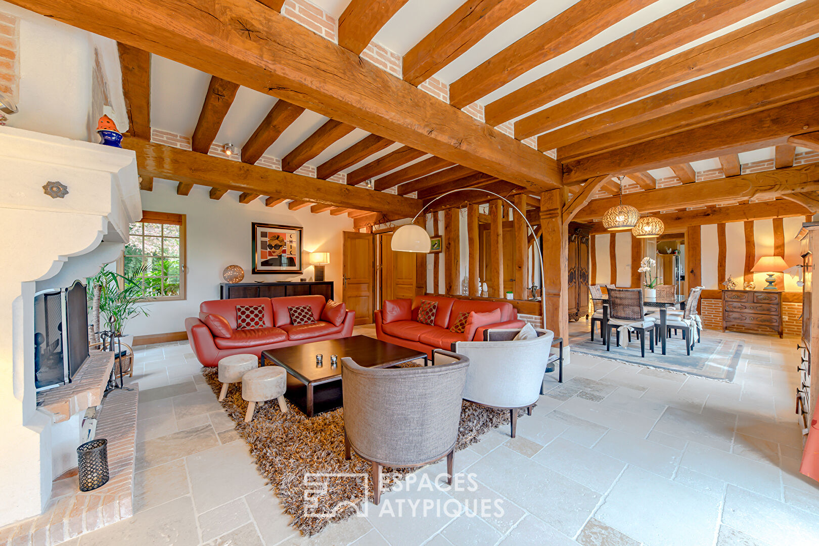 Maison d’architecte en ossature bois au charme de l’ancien