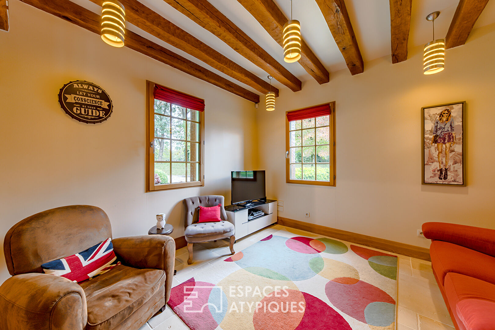 Maison d’architecte en ossature bois au charme de l’ancien