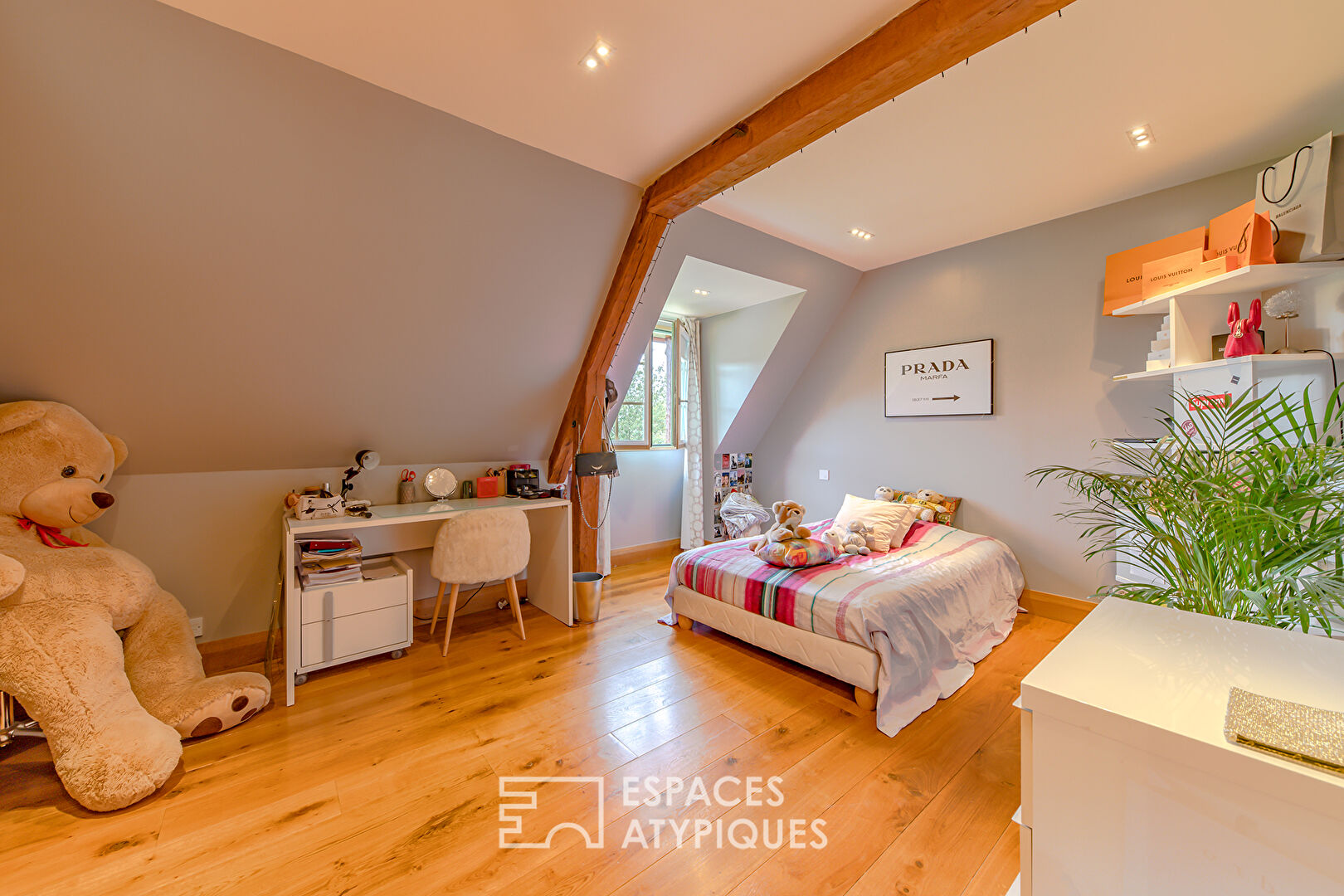 Maison d’architecte en ossature bois au charme de l’ancien