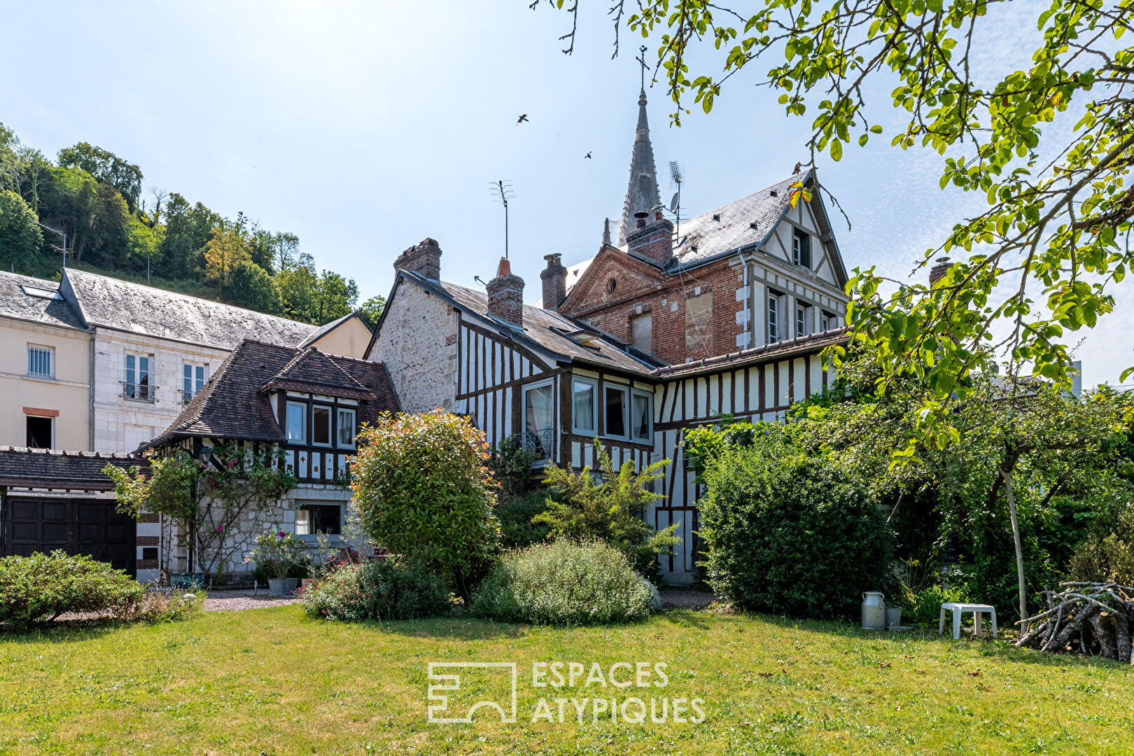 Maison de caractère face à la Seine