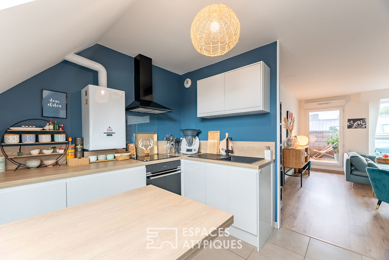 Appartement cosy avec terrasse et parking