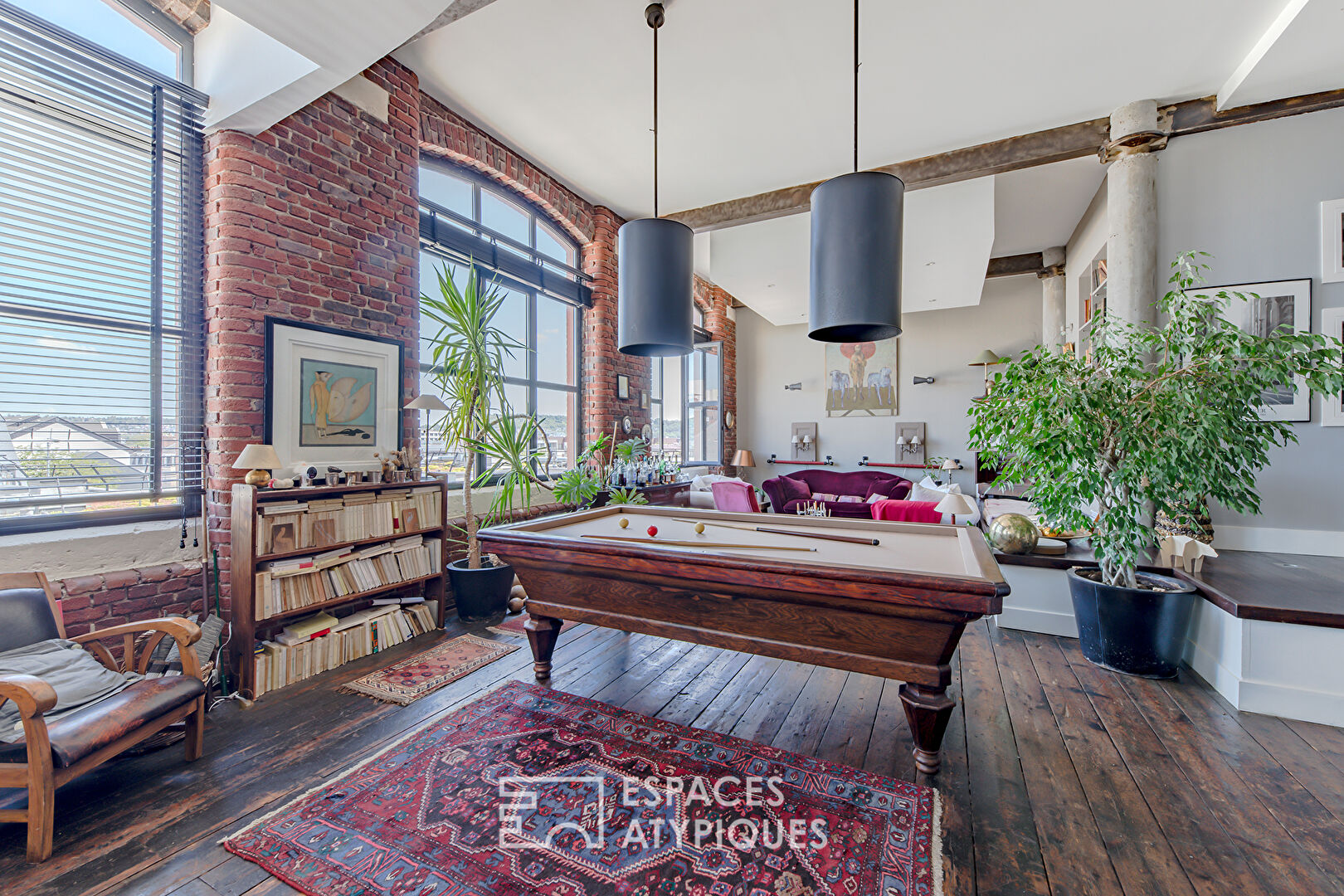 Loft grand standing avec studio indépendant et terrasse avec vue sur Rouen