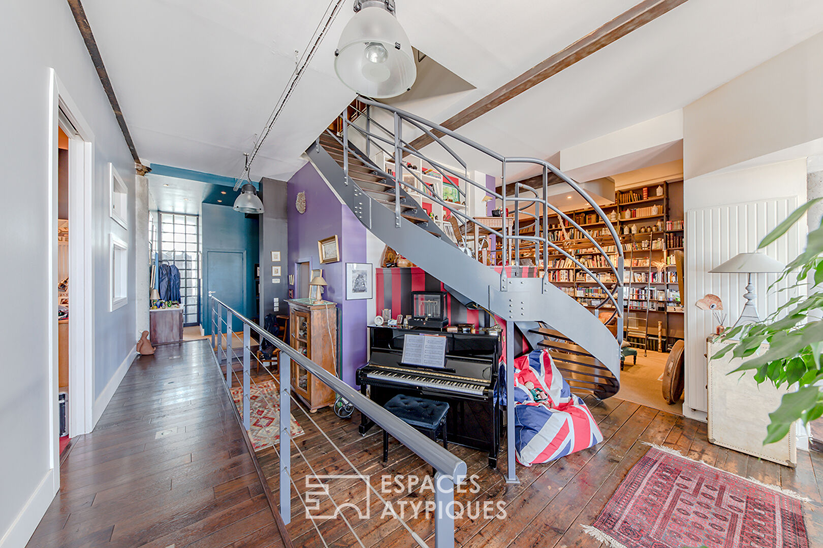 Loft grand standing avec studio indépendant et terrasse avec vue sur Rouen