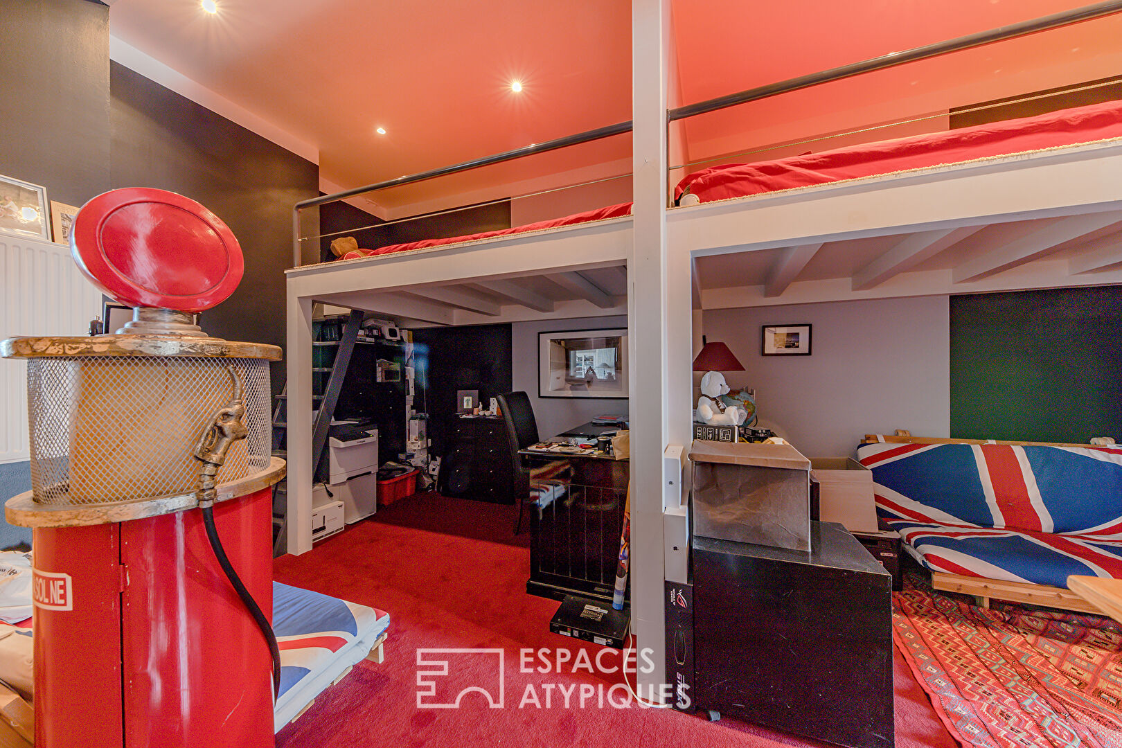 Loft grand standing avec studio indépendant et terrasse avec vue sur Rouen