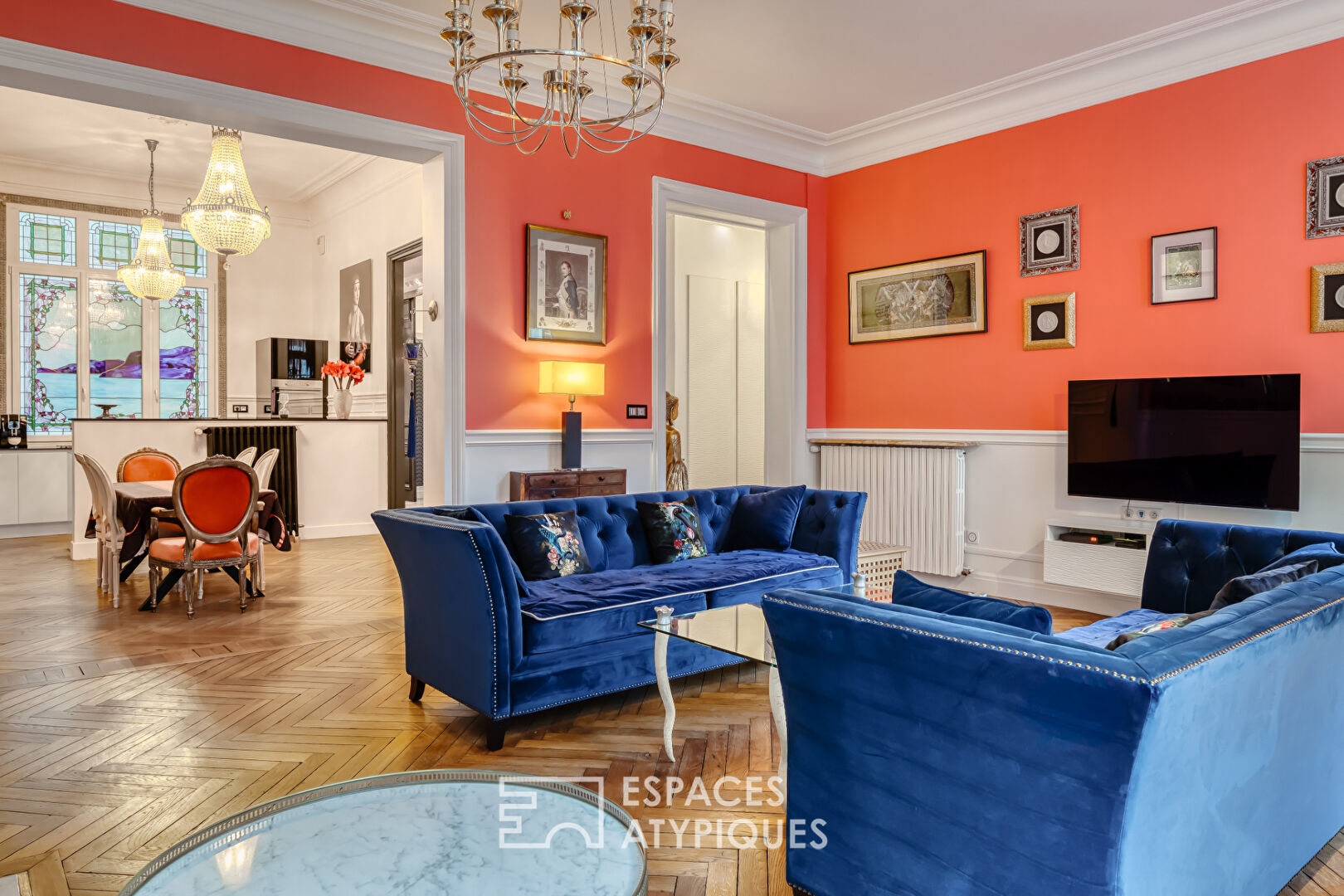 Appartement haussmannien rénové au coeur de Rouen