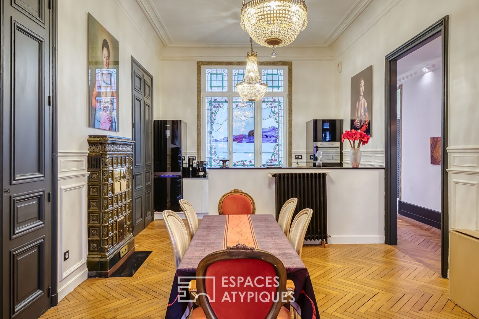 Appartement haussmannien rénové au coeur de Rouen