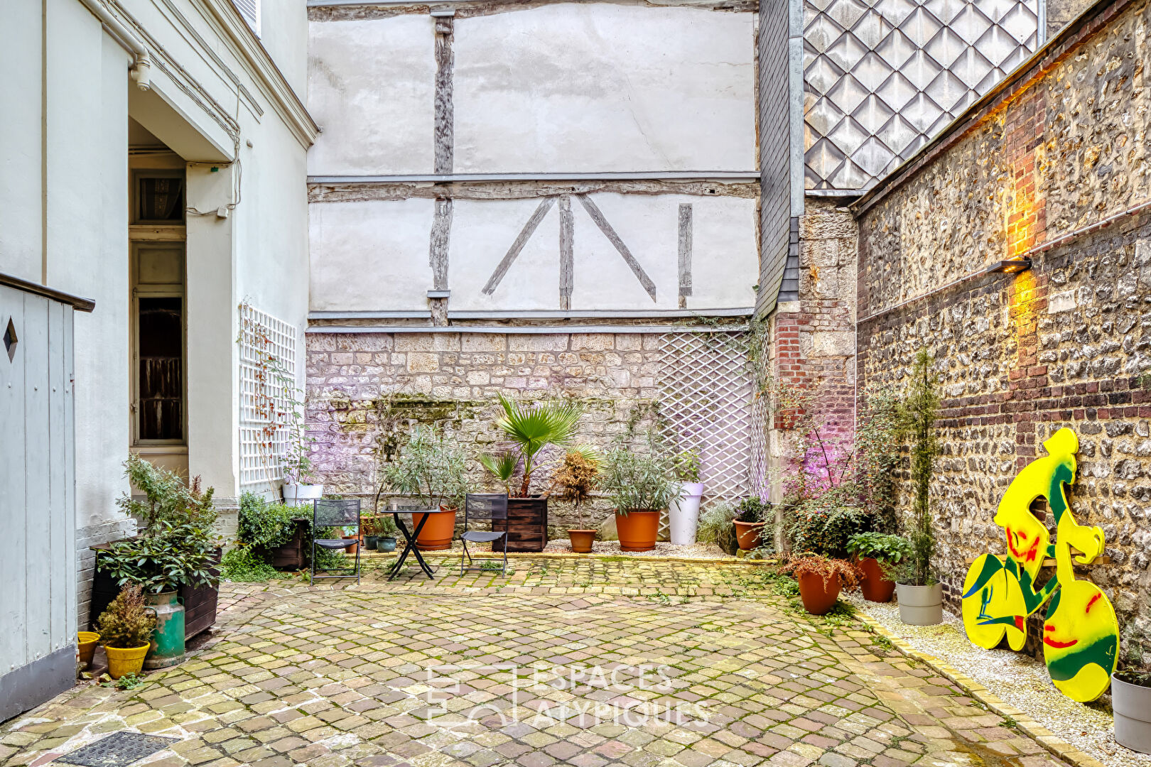 Appartement haussmannien rénové au coeur de Rouen