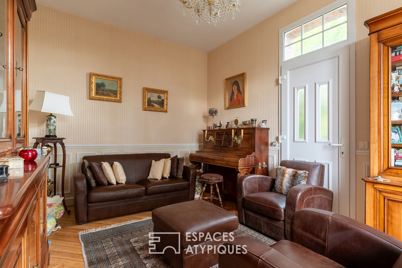 Maison bourgeoise 1900 avec jardin et arbres centenaires