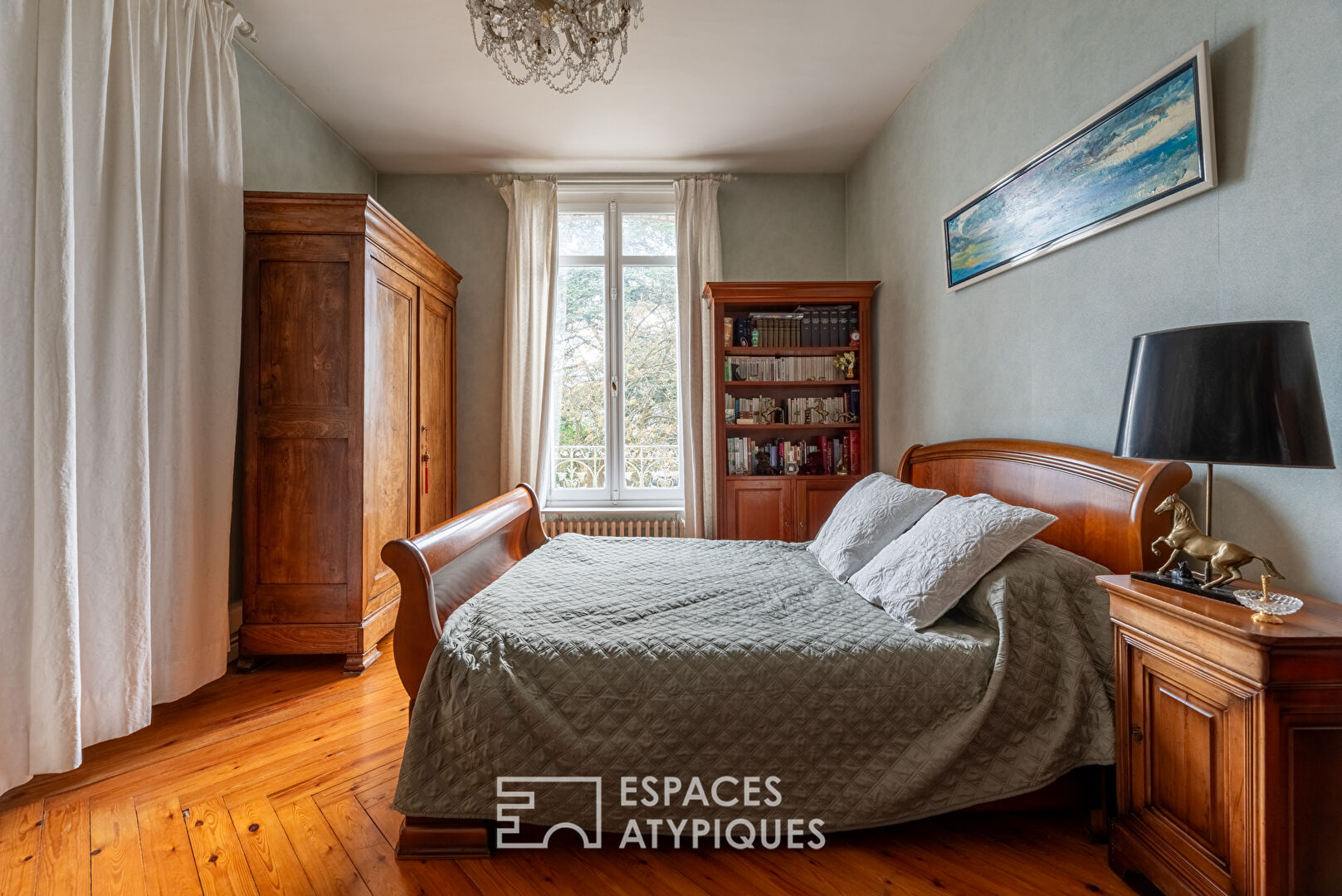 Maison bourgeoise 1900 avec jardin et arbres centenaires