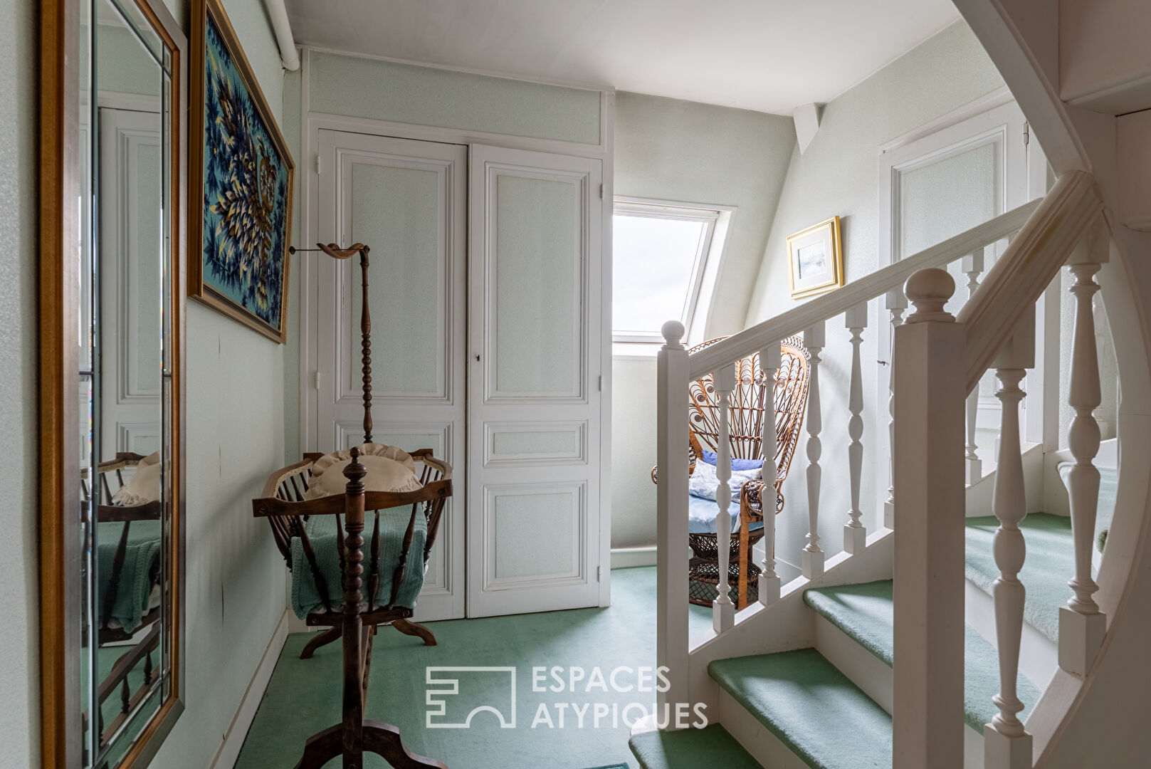 Maison bourgeoise 1900 avec jardin et arbres centenaires