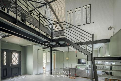 Maison contemporaine esprit loft