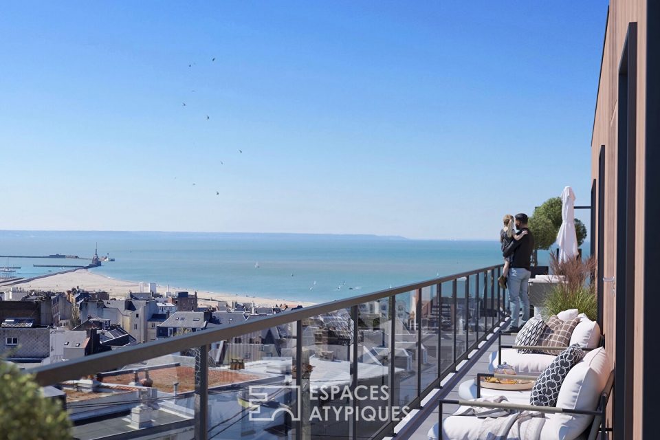 Appartement d'exception avec terrasse et rooftop sur vue mer