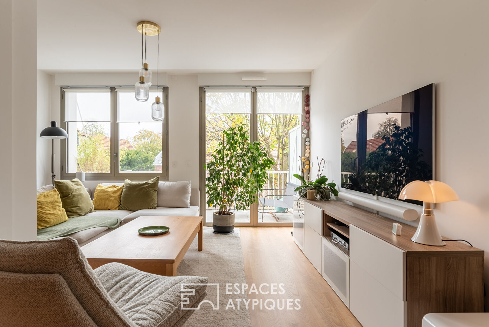 Appartement contemporain à signature architecte en centre-ville