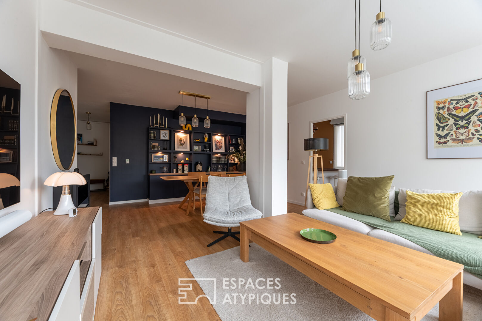 Appartement contemporain à signature architecte en centre-ville