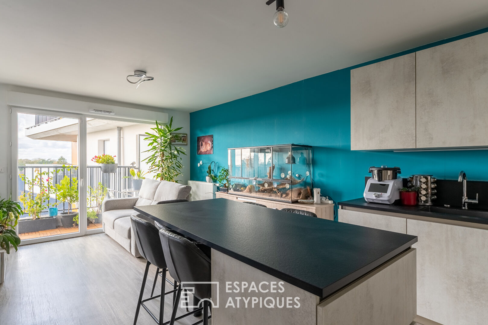 Appartement contemporain avec terrasse