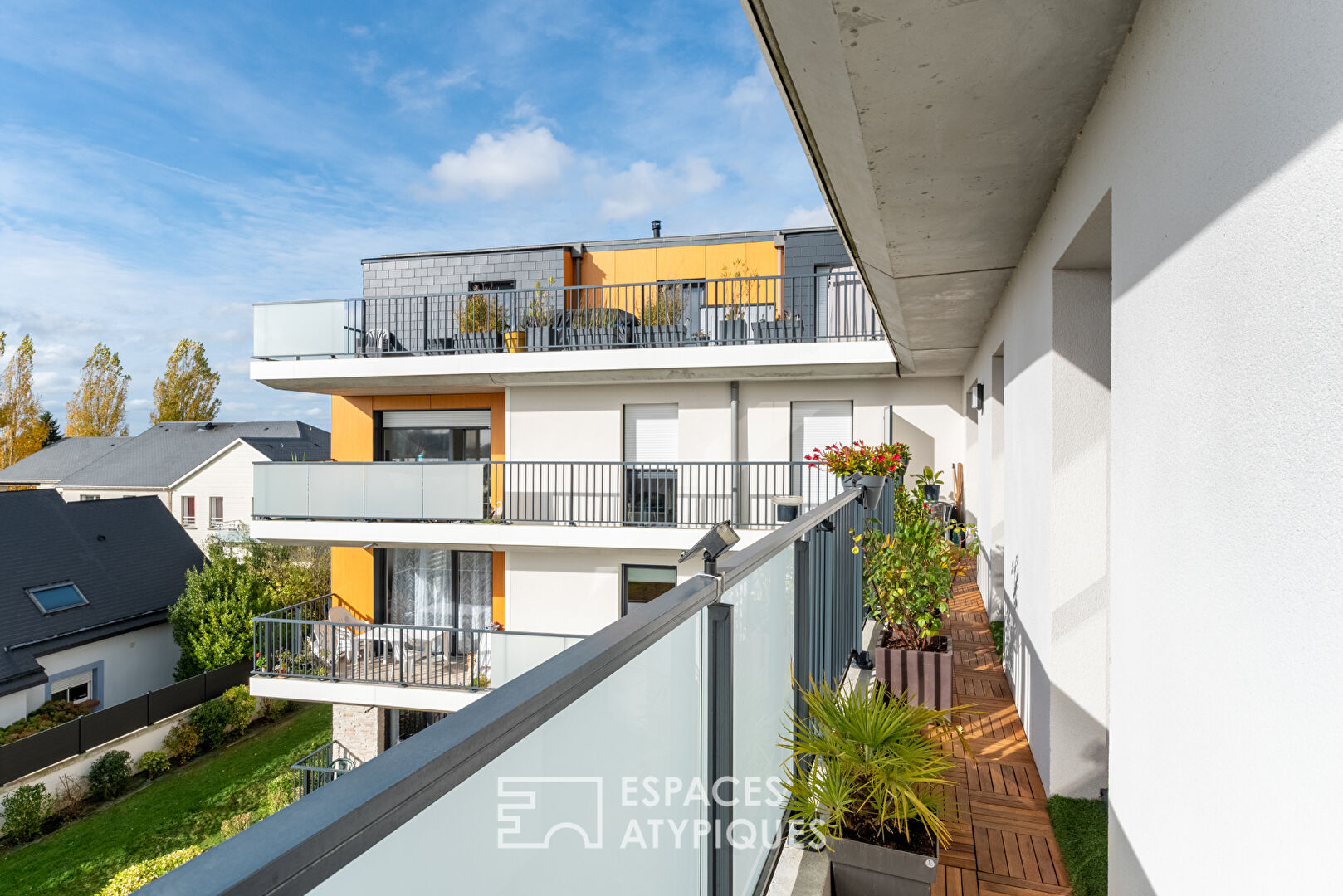 Appartement contemporain avec terrasse
