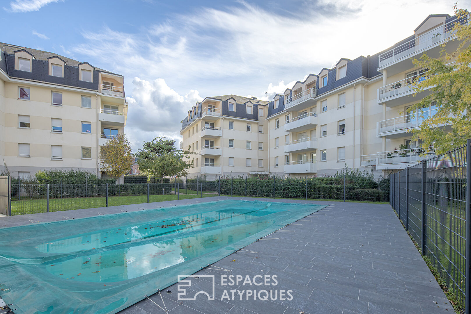 Appartement avec terrasse de 37m2 au sein d’une résidence avec piscine