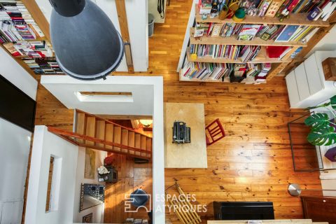 Maison restructurée à l&rsquo;esprit bohème avec jardin et garage