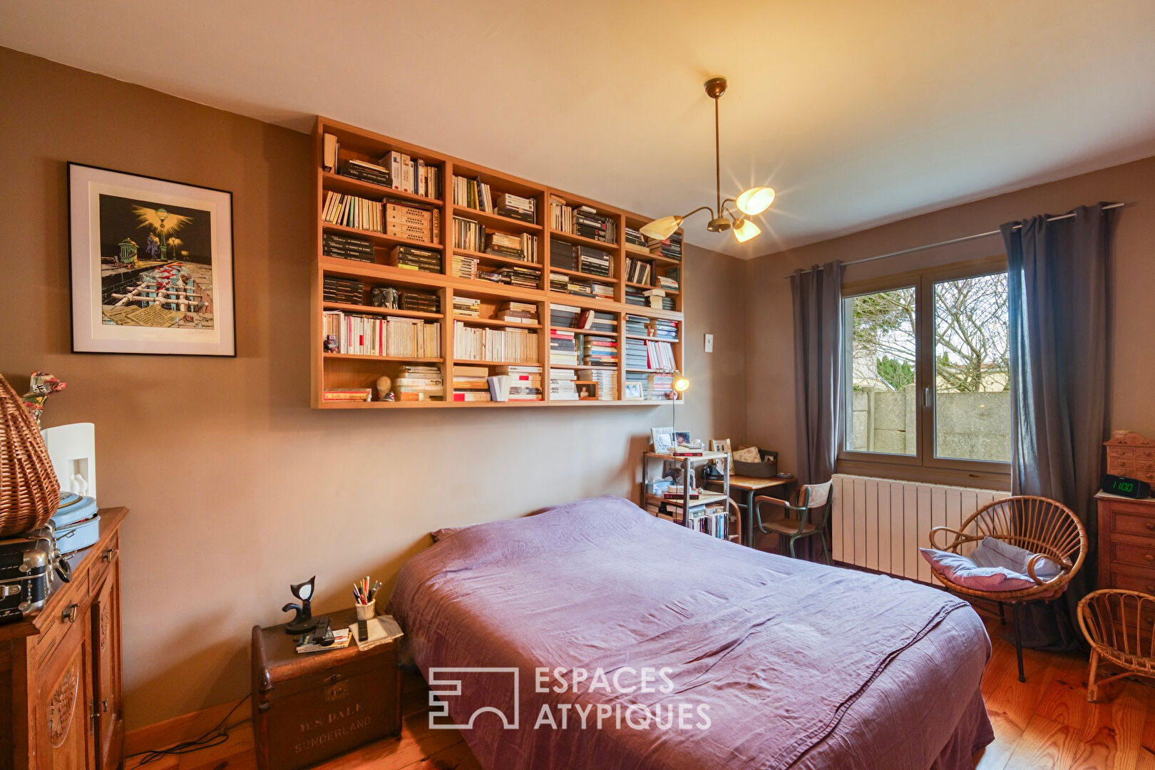 Maison restructurée à l&rsquo;esprit bohème avec jardin et garage