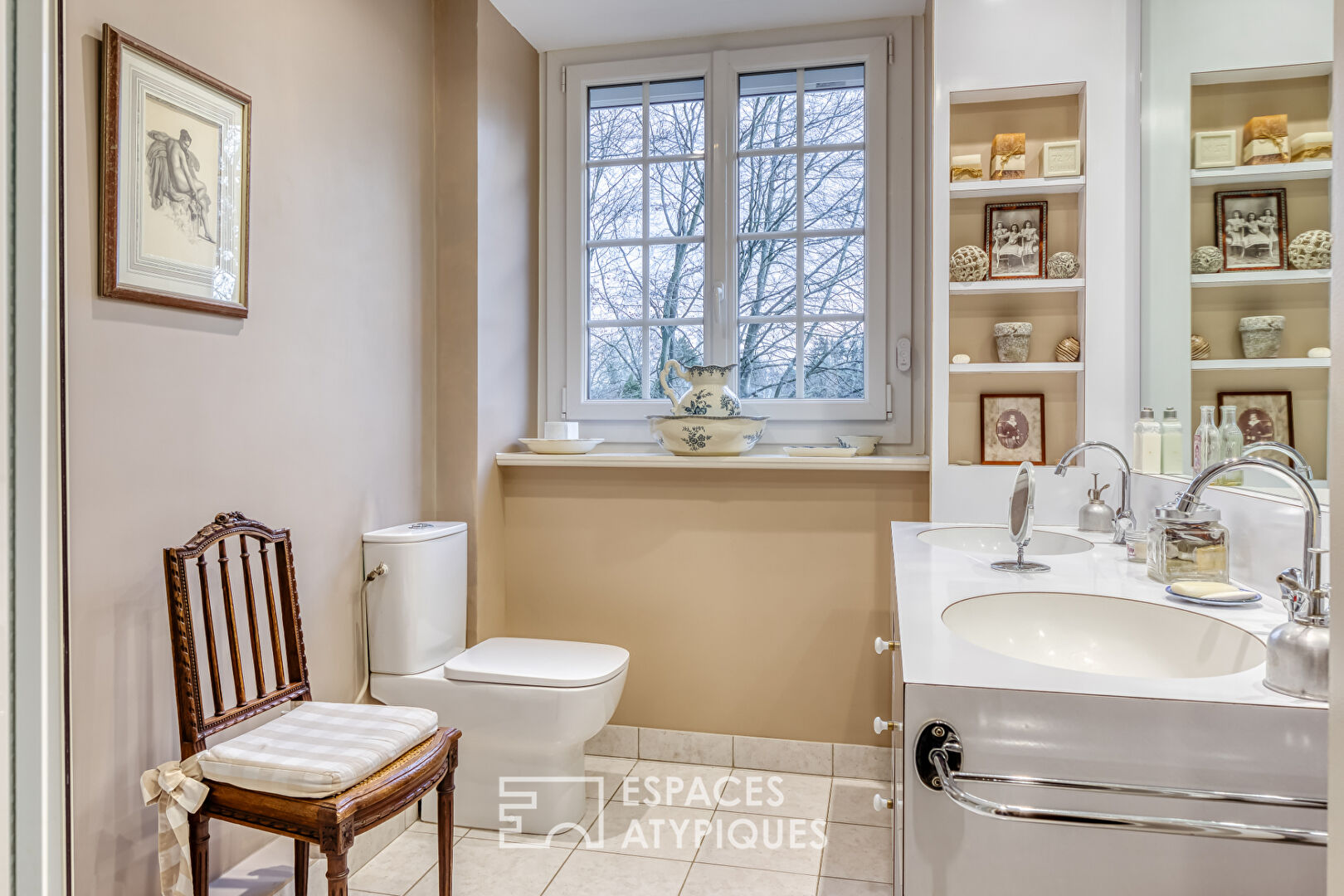 Maison Ile de France dans un parc arboré