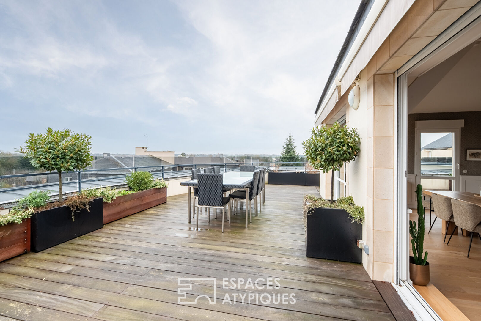 Appartement d&rsquo;exception avec terrasses et vue en hyper centre d&rsquo;Yvetot