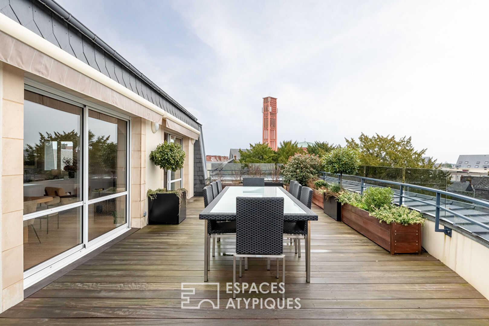 Appartement d&rsquo;exception avec terrasses et vue en hyper centre d&rsquo;Yvetot