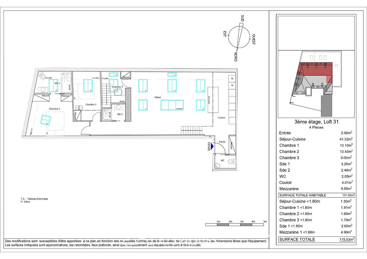 Combles à finir d&rsquo;aménager en coeur de ville