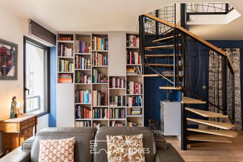 Duplex rénové avec parking en centre ville