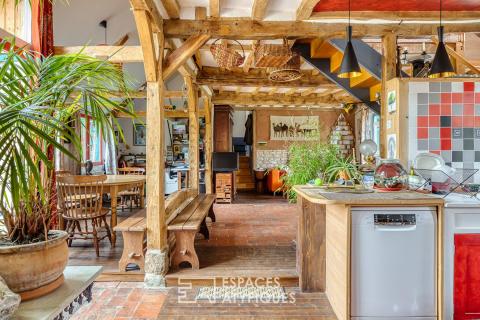 Une maison de campagne au coeur de la ville