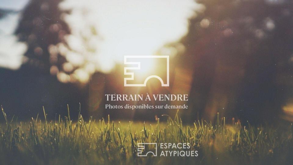 Terrain constructible dans un cadre bucolique proche de Clères