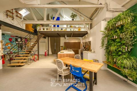 Atelier d&rsquo;artiste issu d&rsquo;une ancienne école de danse