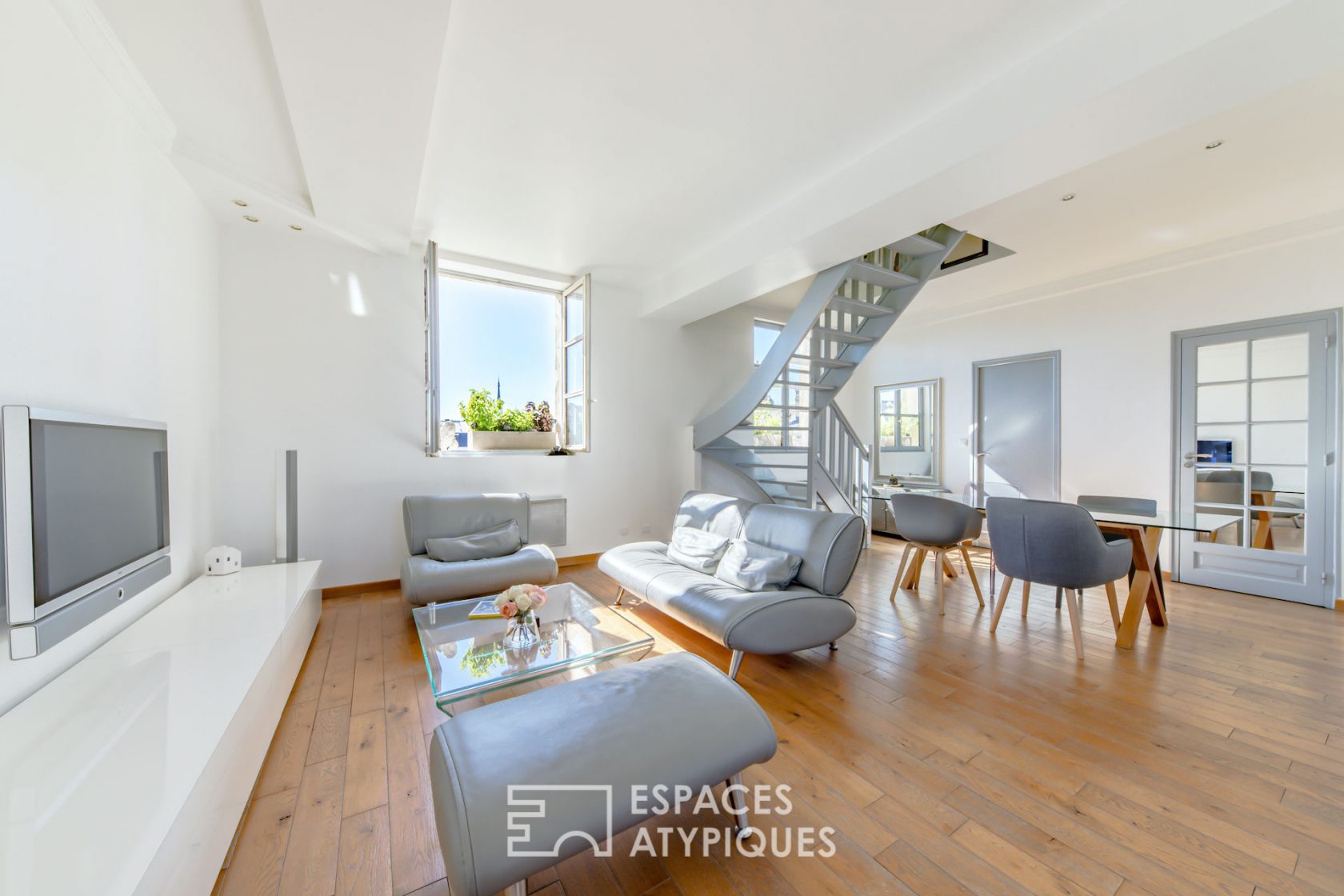 Duplex avec vue dans un ancien hôtel particulier