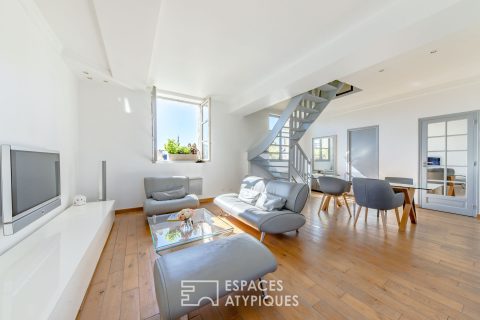 Duplex avec vue dans un ancien hôtel particulier