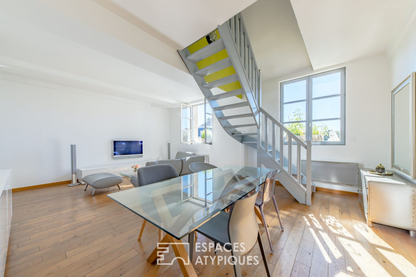 Duplex avec vue dans un ancien hôtel particulier