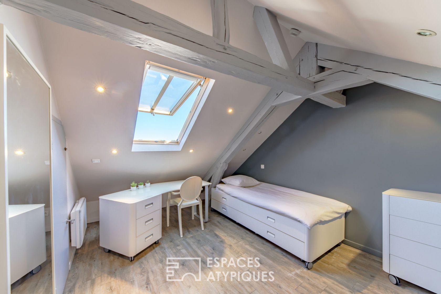 Duplex avec vue dans un ancien hôtel particulier