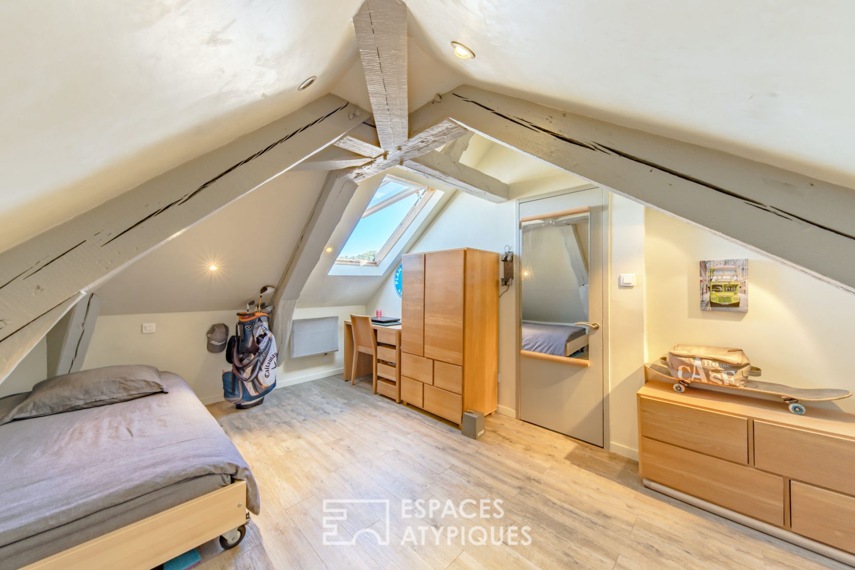 Duplex avec vue dans un ancien hôtel particulier